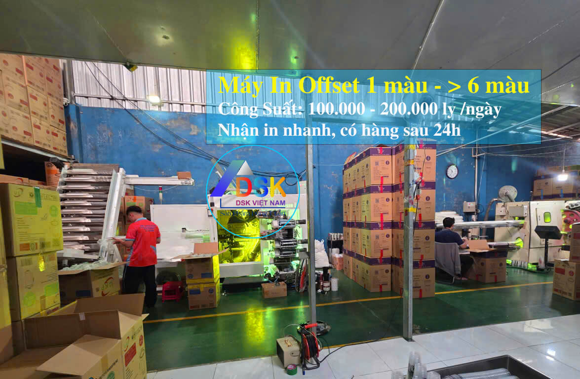 Công ty in ly nhựa DSK Việt Nam